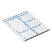 デイリープランナーシンプルモダンプロフェッショナル ノートパッド (アングル)