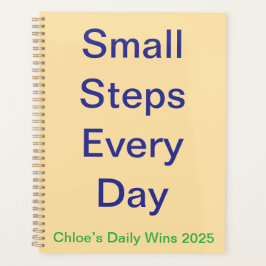 デイリープランナー – スモールステップズデイリーカスタムブック プランナー手帳
