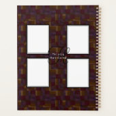 デイリープランナー – プラム幾何学模様HAMbyWG プランナー手帳 (裏面)