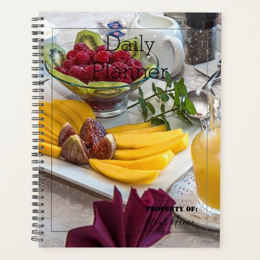 デイリープランナー – レストラン – HAMbWG プランナー手帳 (正面)