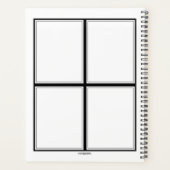 デイリープランナー – 牡丹フラワーズ – HAMbWG プランナー手帳 (裏面)