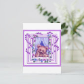 デイリーミングテディベア ポストカード (スタンド正面)