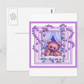 デイリーミングテディベア ポストカード (正面/裏面)