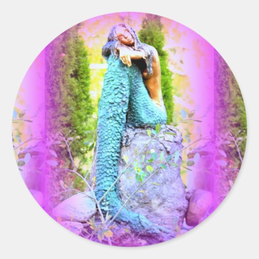 デイリーメイドステッカー ラウンドシール (正面)