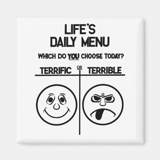 デイリーメニューマグネット マグネット (正面)