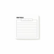デイリーメモパッド付箋 3"×3"