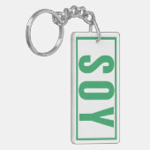 デイリーリマインダー車の鍵ハウス鍵 キーホルダー (正面左)