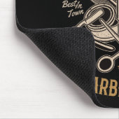 デイリー理容師ショップLA NYカットアンドシェーブ マウスパッド (コーナー)