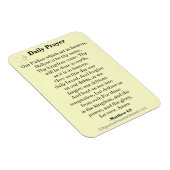 デイリー祈りの言葉私たちの父KJV マグネット (右側)