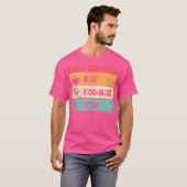 デイリー・スケジュールBillard 8-Ball 9-Ball Poolビリヤード Tシャツ (正面フル)