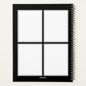 デイリー プランナー - ヴィンテージ ローズ - HAMbWG (裏面)