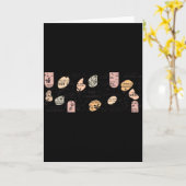 デイリー リマインダー アファメーション マグ カード (黄色い花)