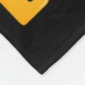 デイロックザテスト教えのノプロブラマ先生 フリースブランケット (角)