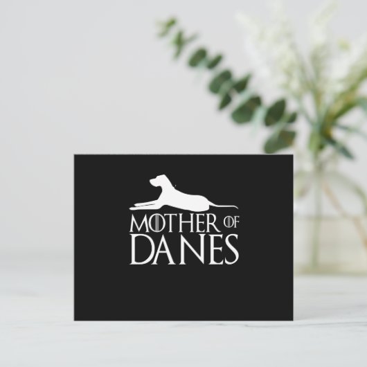 デインズのTおもしろいシャツの女おもしろい素晴らし達 案内ポストカード (スタンド正面)