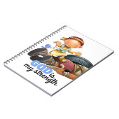 デイヴィッドおよびゴリアテの子供の聖書の詩のノート ノートブック (左側)