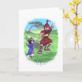 デイヴィッドおよびゴリアテ カード (黄色い花)