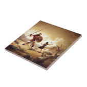 デイヴィッドおよびゴリアテ タイル (側面)