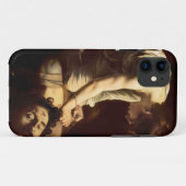 デイヴィッドおよびゴリアテ- Caravaggio c.1610 Case-Mate iPhoneケース (裏面(横))