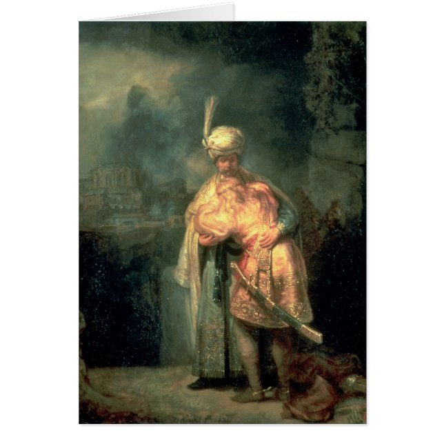 デイヴィッドおよびジョナサン1642年 (正面)