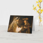 デイヴィッドにゴリアテの剣を与えているAhimelech カード (黄色い花)