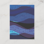 デイヴィッドのバーのバルミツワーの披露宴カードの都市 エンクロージャーカード (裏面)