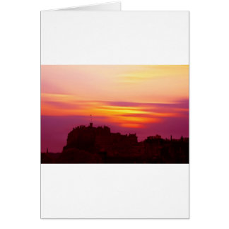 デイヴィッドの年長者によるエジンバラの城のデジタル芸術