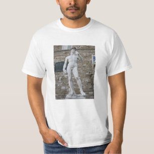 デイヴィッドの彫像フィレンツェイタリア Tシャツ