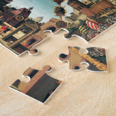 デイヴィッドの色彩の鮮やかな卓上1534年の物語(油 ジグソーパズル (側面)