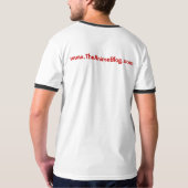 デイヴィッドの詐欺のワイシャツ Tシャツ (裏面)
