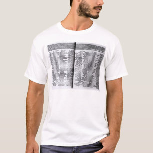 デイヴィッドの賛美歌: Psalterim Octaplums 1516年 Tシャツ