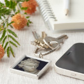 デイヴィッドの頭部の詳細、1623-23年 キーホルダー (側面)