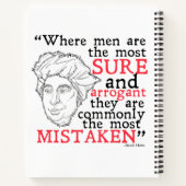 デイヴィッドヒューム手帳 ノートブック (裏面)