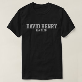 デイヴィッドヘンリーのファン・クラブのTシャツ Tシャツ