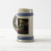 デイヴィッドマーティン1767年著ベンジャミン・フランクリンのポートレート ビールジョッキ (正面左)