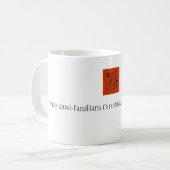 デイヴィッドムーア著おもしろいのマグのデザイン コーヒーマグカップ (正面左)