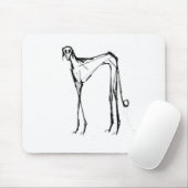 デイヴィッドムーア著Azawakhのマウスパッド2 マウスパッド (マウス)