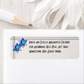 デイヴィッド・シャンパンのインターロッキングスター ラベル (インサイチュ)