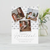 デイヴィッド・ハヌカーの幾何学銀色の星3枚の写真 シーズンカード (スタンド正面)