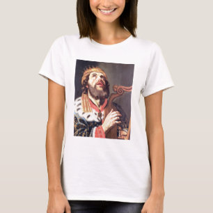 デイヴィッド(パネル)王 Tシャツ