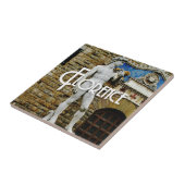 デイヴィッド・フィレンツェ像イタリア旅行写真 タイル (側面)