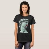 デイヴィッド・ミケランジェロ像の男性s tシャツ (正面フル)