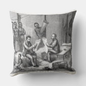 デイヴィッド・リヴィングストン(1813-73年)先生およびヘンリーMort氏 クッション (裏面)