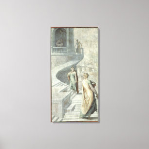 デイヴィッド、c.1553を訪問するBathsheba キャンバスプリント