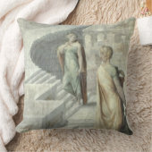 デイヴィッド、c.1553を訪問するBathsheba クッション (ブランケット)