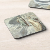 デイヴィッド、c.1553を訪問するBathsheba コースター (左側)