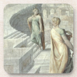 デイヴィッド、c.1553を訪問するBathsheba コースター