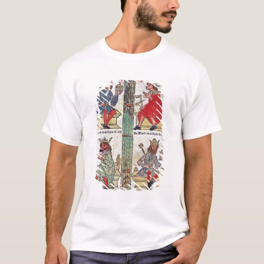 デイヴィッド、Solomon、ルーバ語およびTurnis王 Tシャツ (正面)