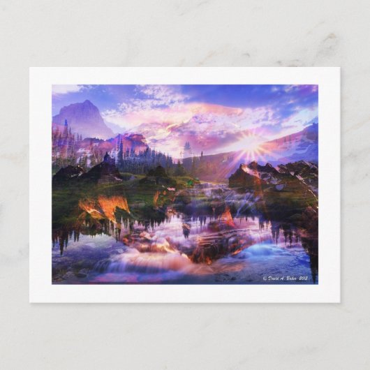 デイヴィッドA. Bakerの郵便はがき ポストカード (正面)