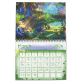 デイヴィッドA. Baker著Fanasticの芸術2015のカレンダー カレンダー (3月 2026)