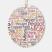 デイヴィッドCopperfield セラミックオーナメント (左)